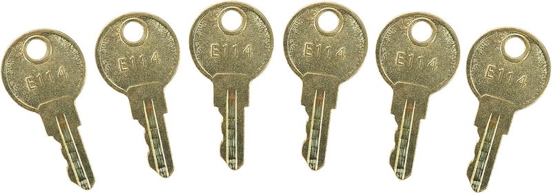 gradora 6PCS E114 Paper Towel Dispenser Keys for E-114 Toilet Paper Dispenser Toilet Tissue Dispensers & Soap Key Bob Replacement - Image 4